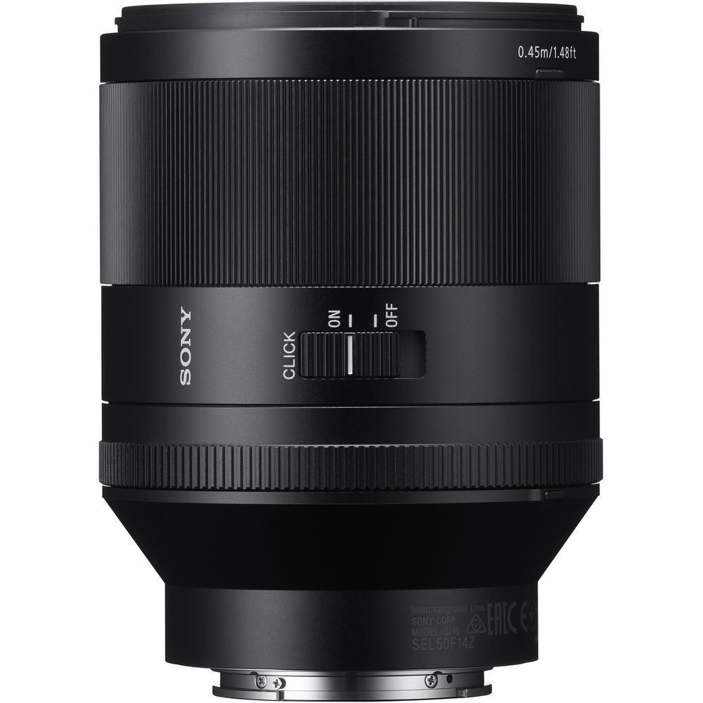 Sony Planar T Fe 50mm F 1 4 Za Lens Sel50f14z B H Photo Video