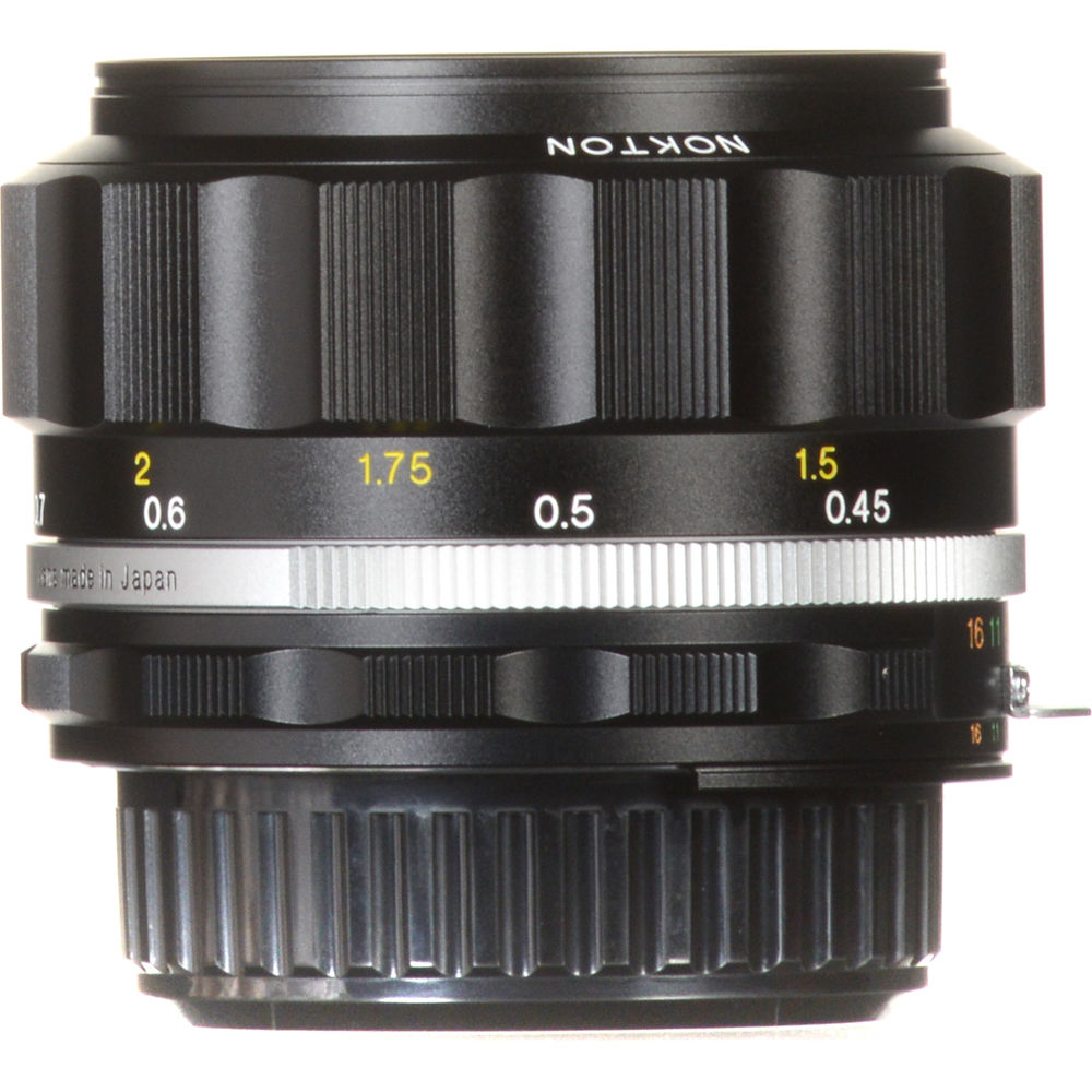 Voigtlander Nokton 58mm F 1 4 Sl Ii S Lens Black Ba243h B H