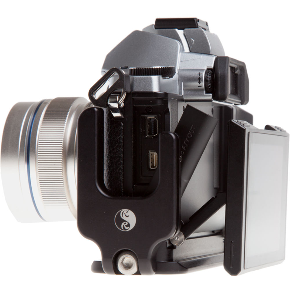 Really Right Stuff BOEM5 Set L-Plate and Grip for Olympus OM-D E-M5