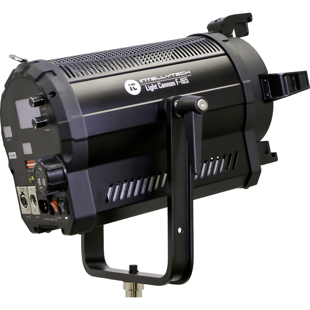 Intellytech Light Cannon F-165 DAYLIGHT LED Fresnel w// DMX Silver edition