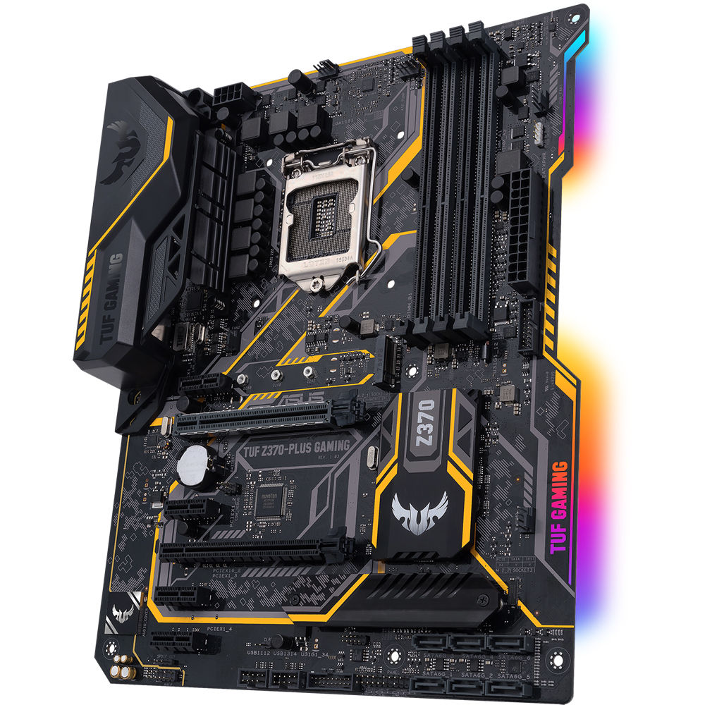 Asus Tuf Z370 Plus Gaming Lga1151 Atx Motherboard