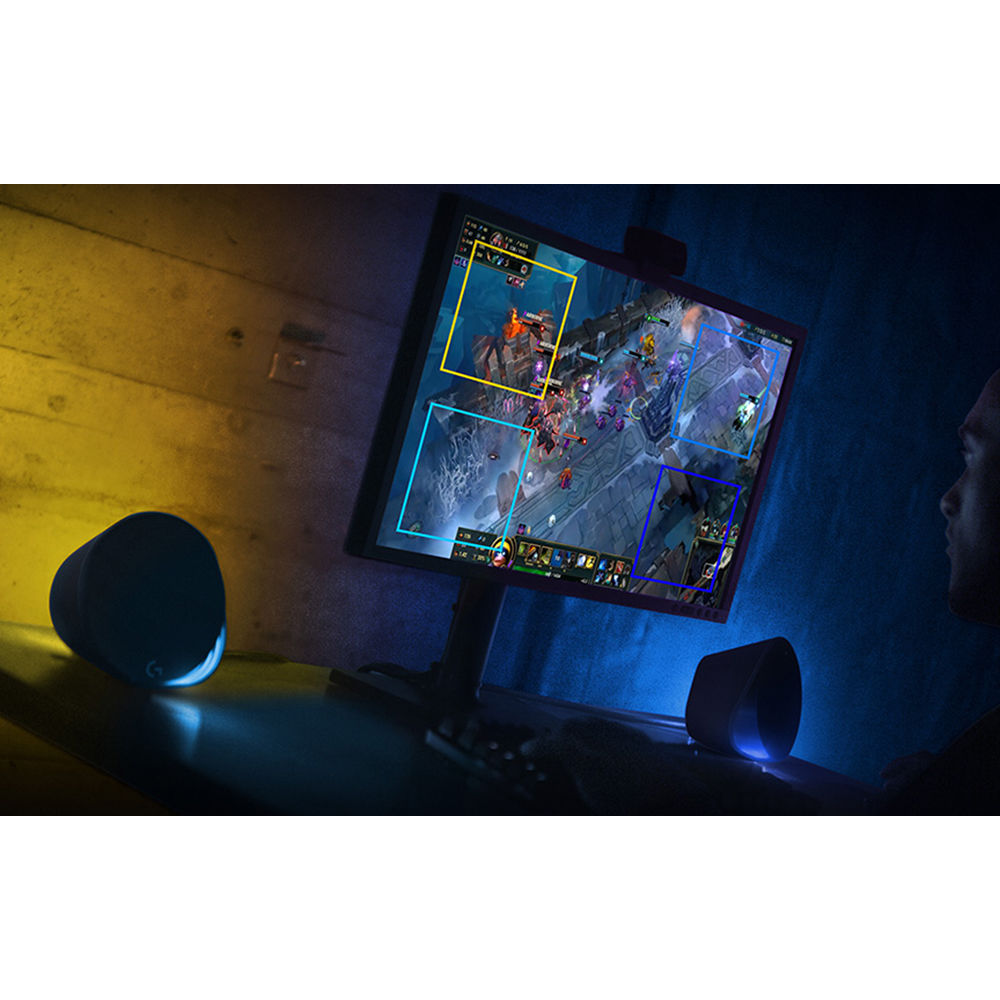 logitech g560 pc gaming ultra surround sound speakers