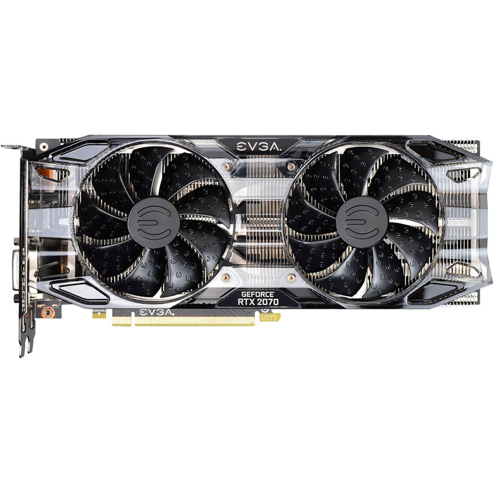 Evga Geforce Rtx 70 Black Gaming Graphics Card 08g P4 1071 Kr