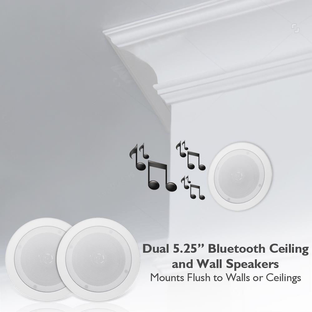 Pyle Pro Pdicbt552rd Dual 5 25 Bluetooth Pdicbt552rd