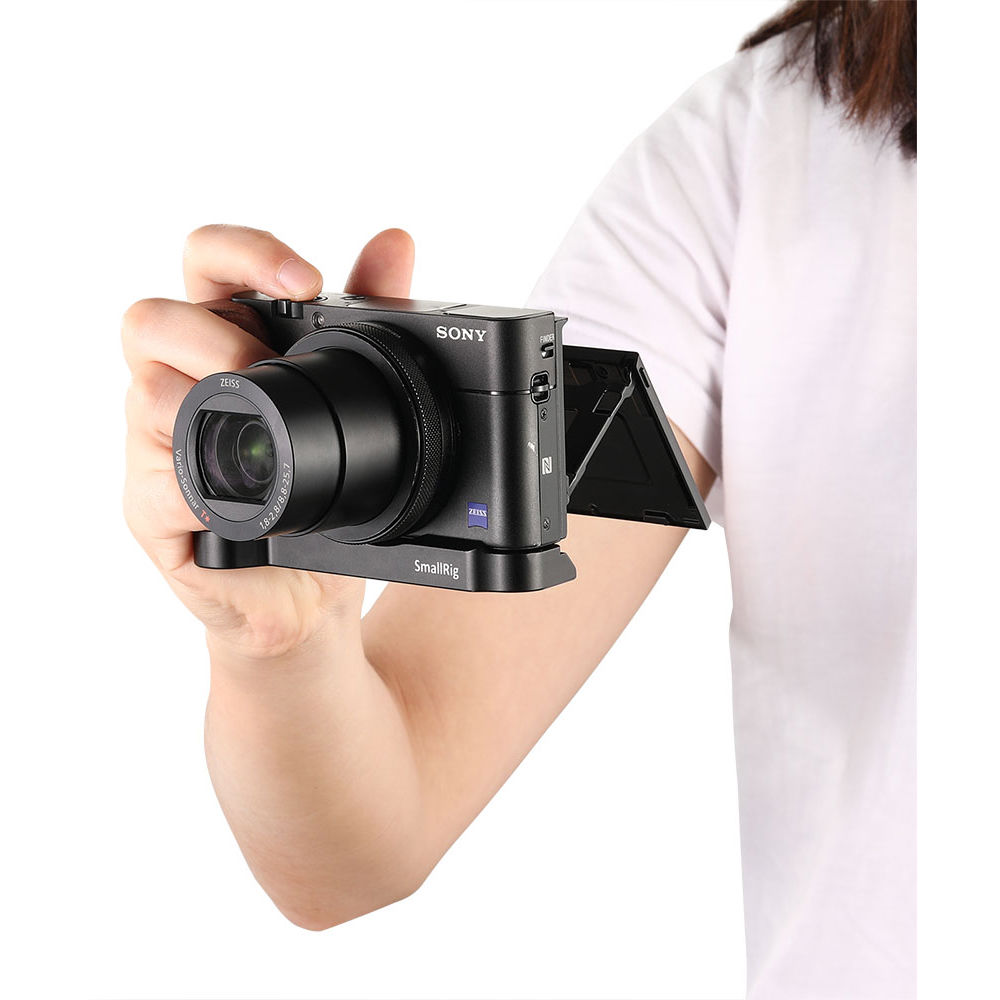 Smallrig L Shape Wooden Right Hand Grip For Sony Rx100 Iii 2248