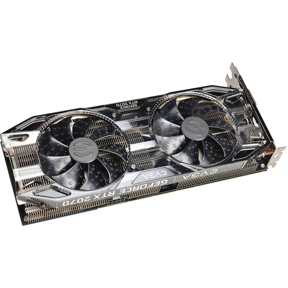 Evga Geforce Rtx 70 Black Gaming Graphics Card 08g P4 1071 Kr