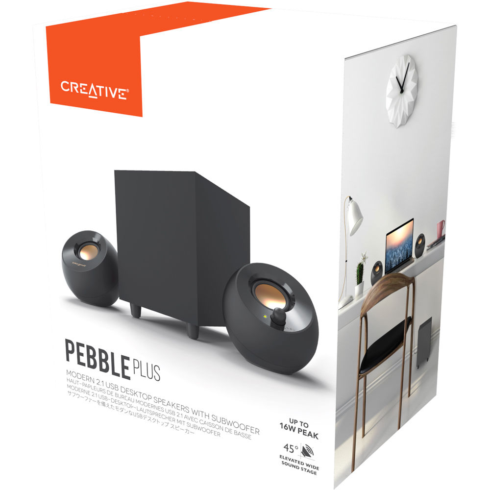 creative pebble 2.0 pc speakers