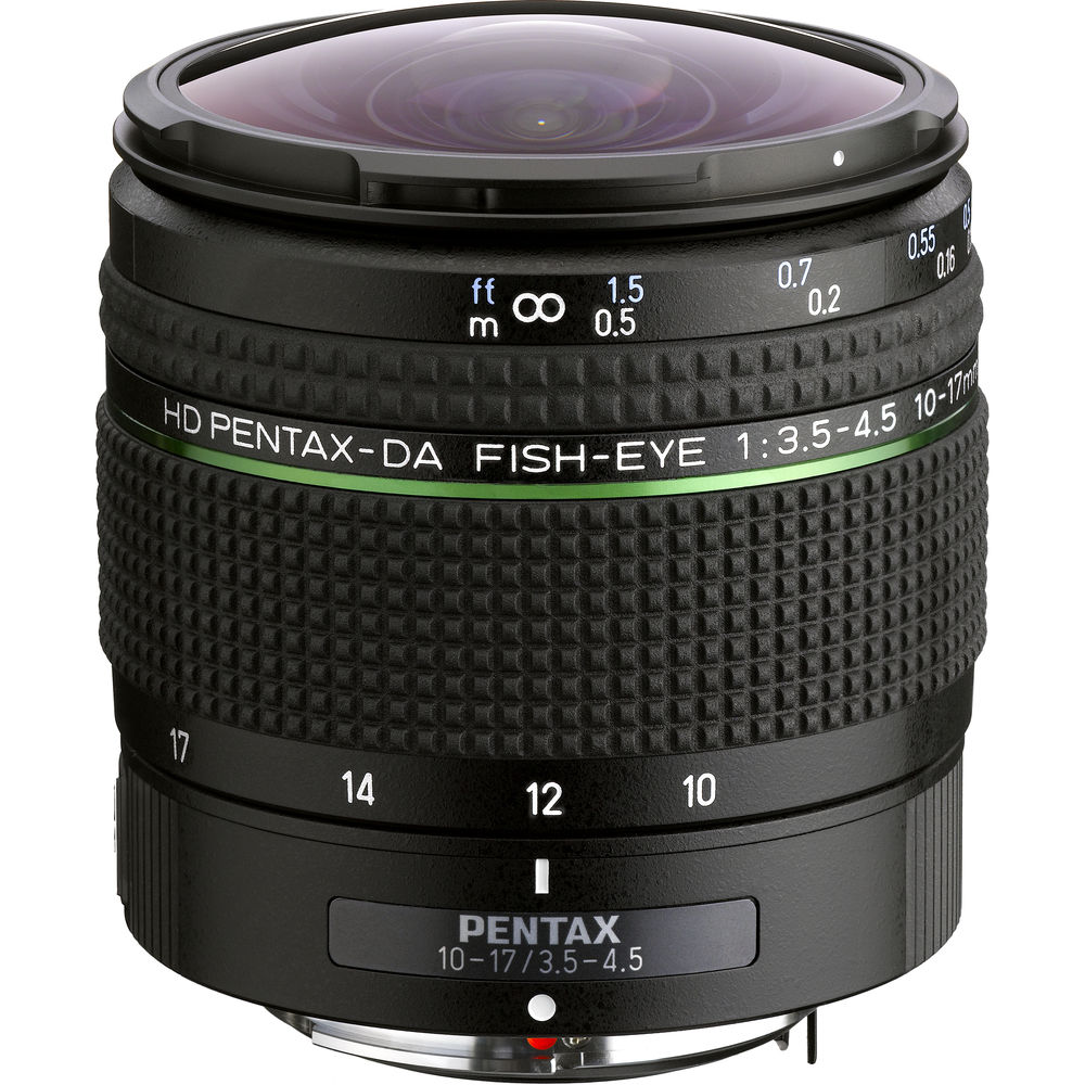 Pentax Hd Da Fisheye 10 17mm F 3 5 4 5 Ed Lens B H Photo