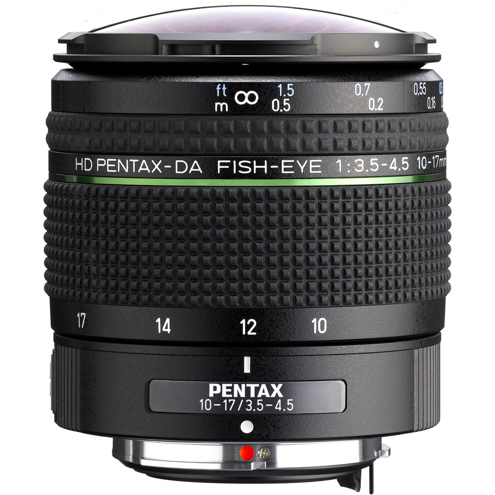 Pentax Hd Da Fisheye 10 17mm F 3 5 4 5 Ed Lens B H Photo