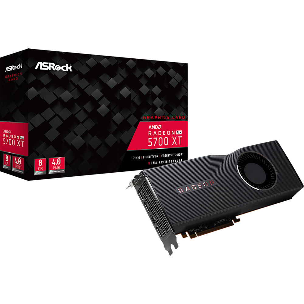 Asrock Radeon Rx 5700 Xt Graphics Card - 