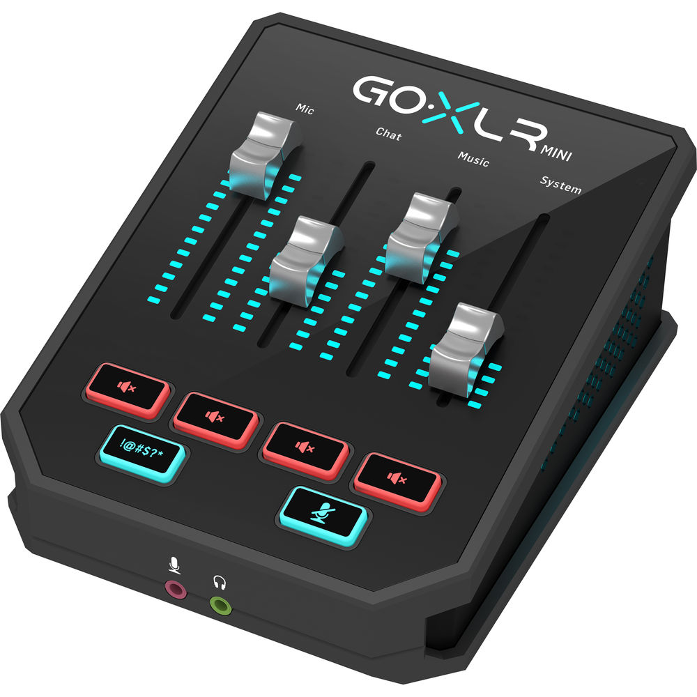 Audio Interfaces GoXLR Mini Mixer & USB Audio Interface for Streamers