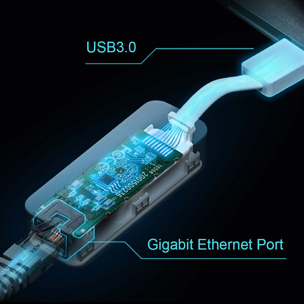 Mac Compatible with Windows TP-Link Foldable USB 3.0 to 10//100//1000 Gigabit Ethernet Network Adapter Chrome /& Linux OS Plug /& Play UE300