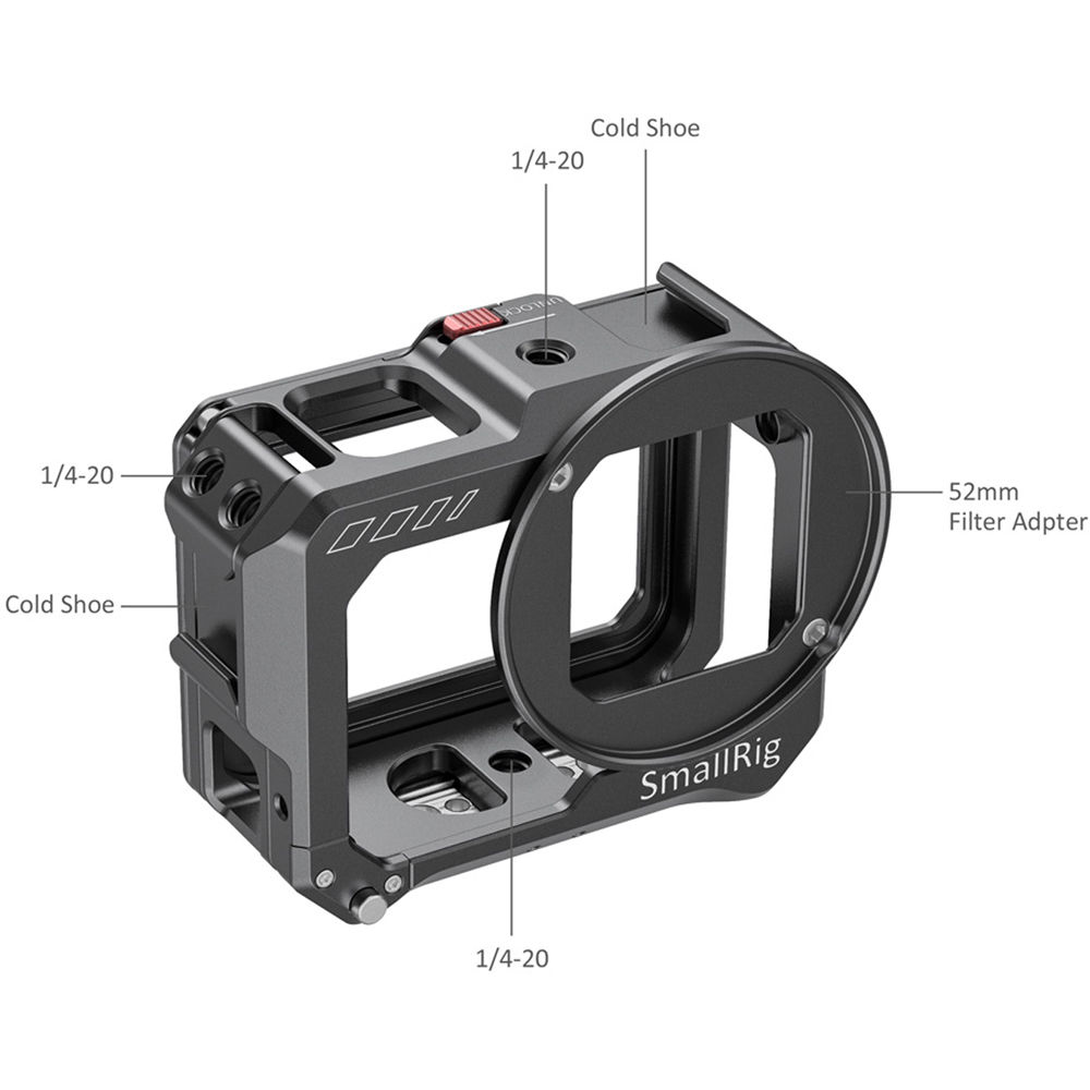 Smallrig Vlogging Cage For Gopro Hero8 Black Cvg2505 B H Photo