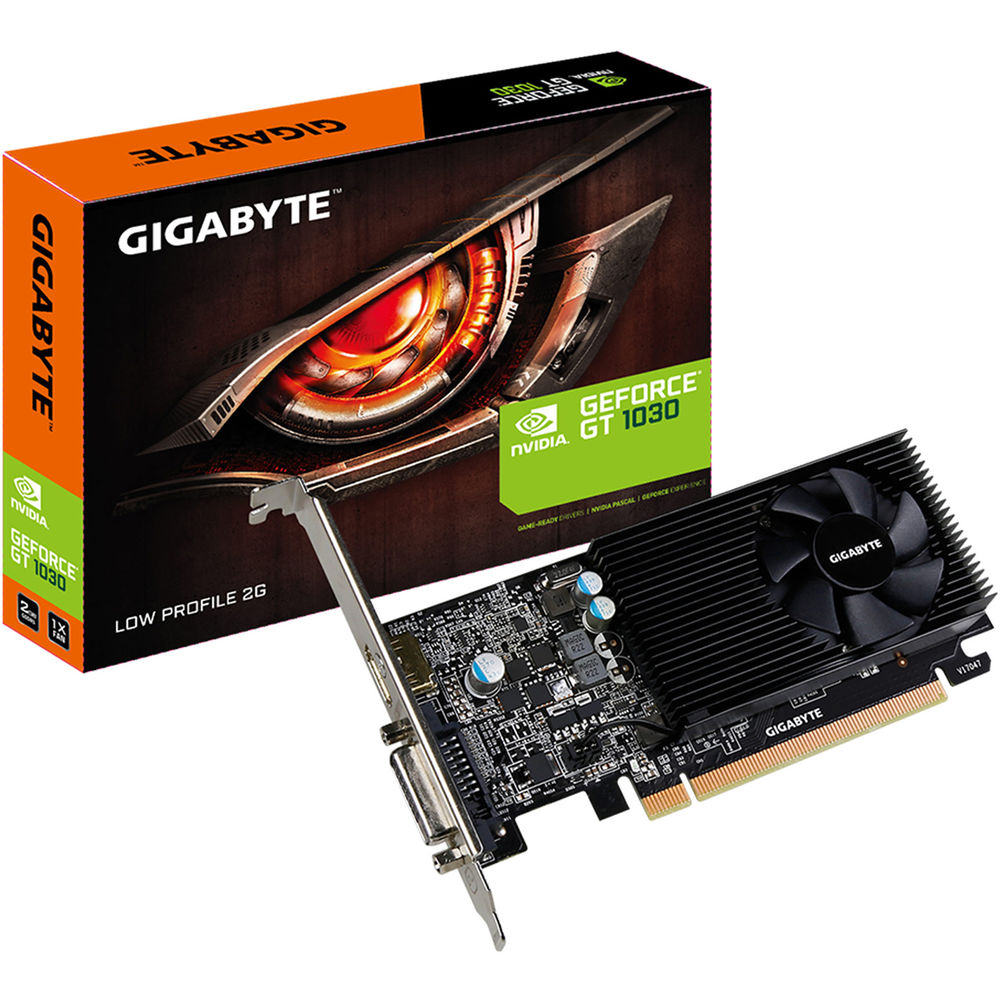 Gigabyte Geforce Gt 1030 Low Profile Graphics Card