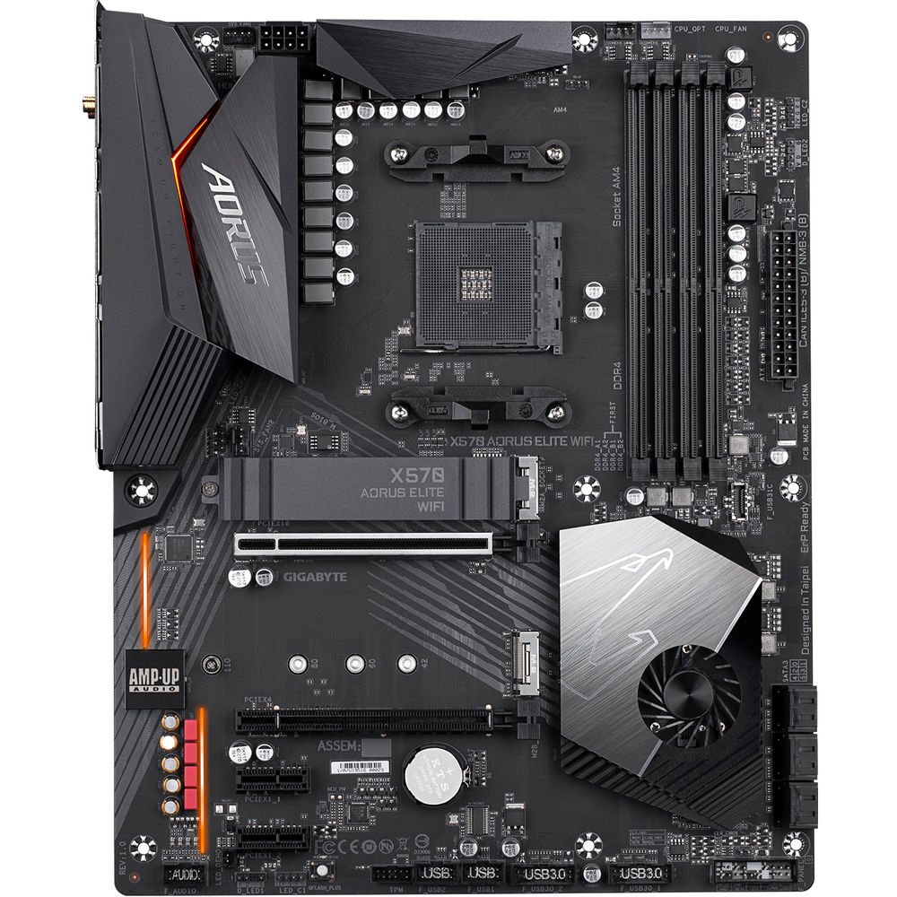 Gigabyte X570 Aorus Elite Wifi Am4 Atx X570 Aorus Elite Wifi B H