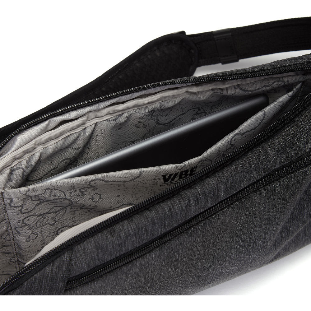 Pacsafe Vibe 325 Sling Pack Sac à bandoulière Granite chiné gris NOUVEAU