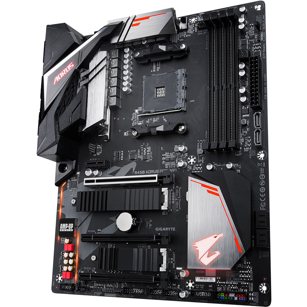 Gigabyte B450 Aorus Pro Wifi Am4 Atx B450 Aorus Pro Wifi B H