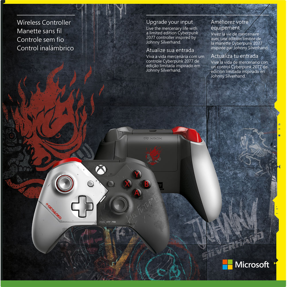 microsoft cyberpunk controller