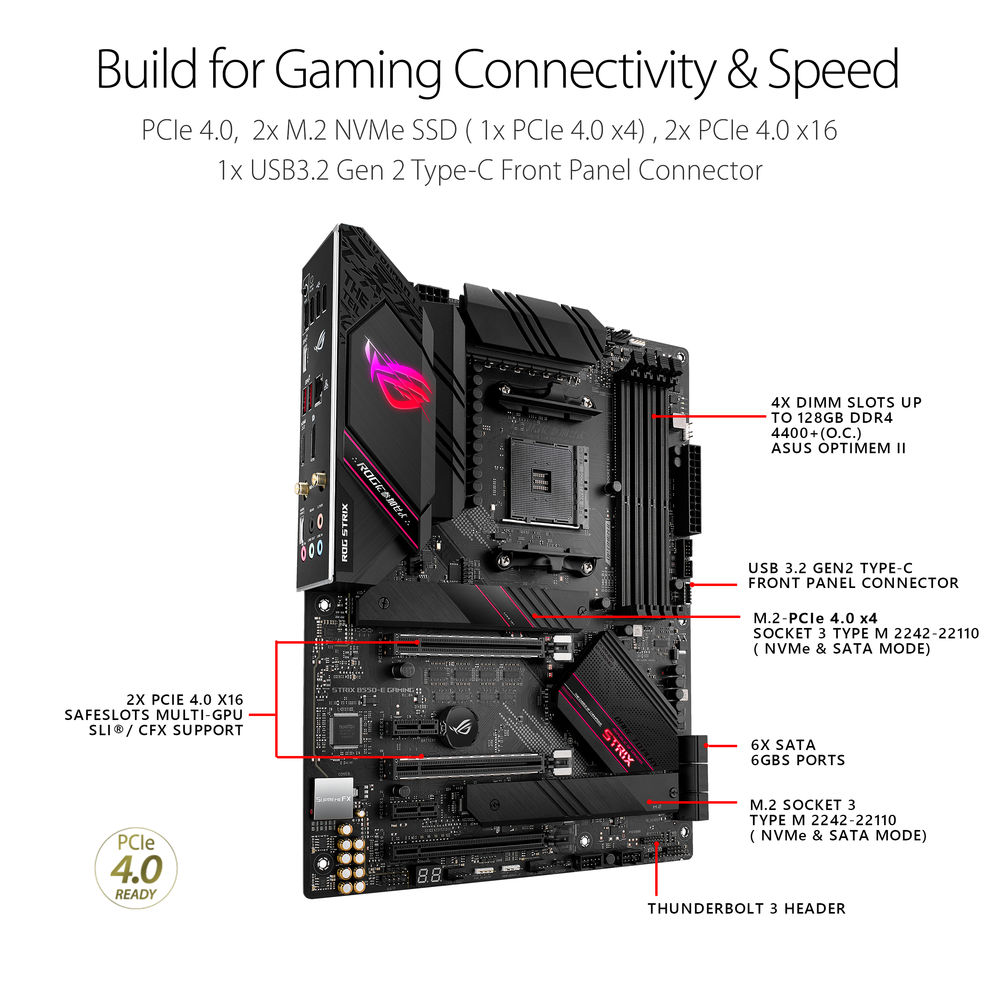 ASUS ROG STRIX B550-E GAMING Motherboard price in bangladesh