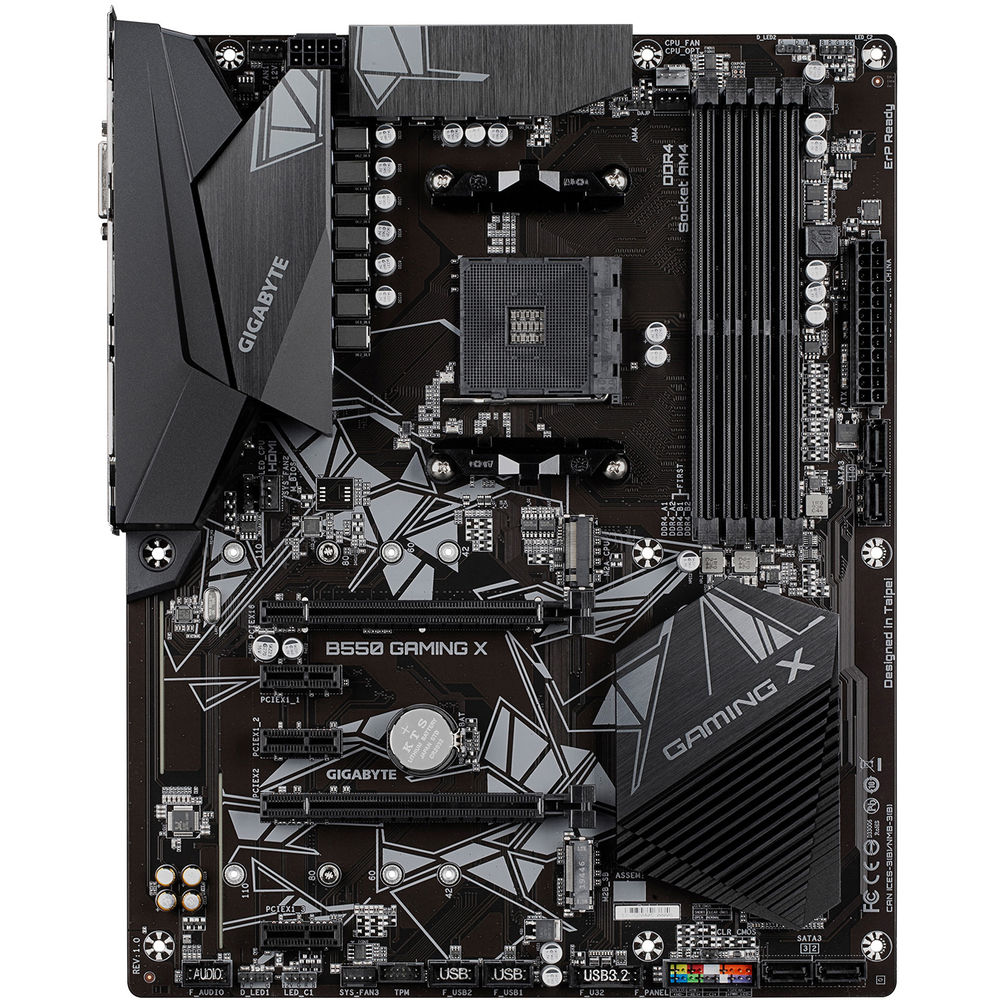 Gigabyte B550 Gaming X Am4 Atx Motherboard B550 Gaming X B H