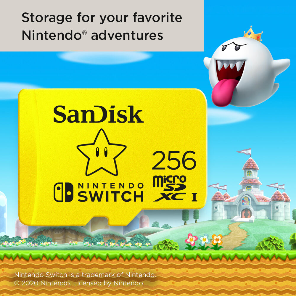 Sandisk 256gb Uhs I Microsdxc Memory Card Sdsqxao 256g Anczn B H
