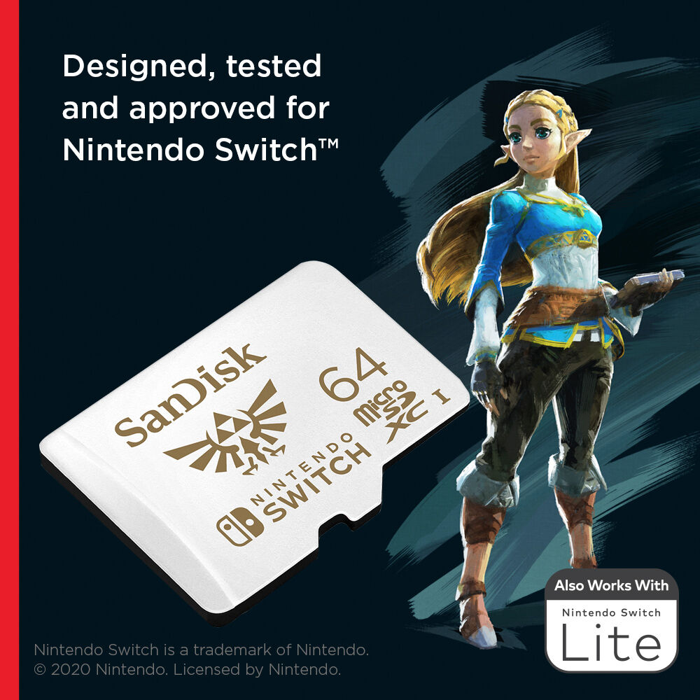 64gb memory card for nintendo switch