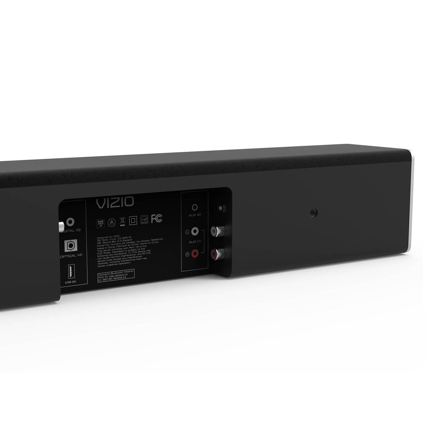 vizio sound bar aux