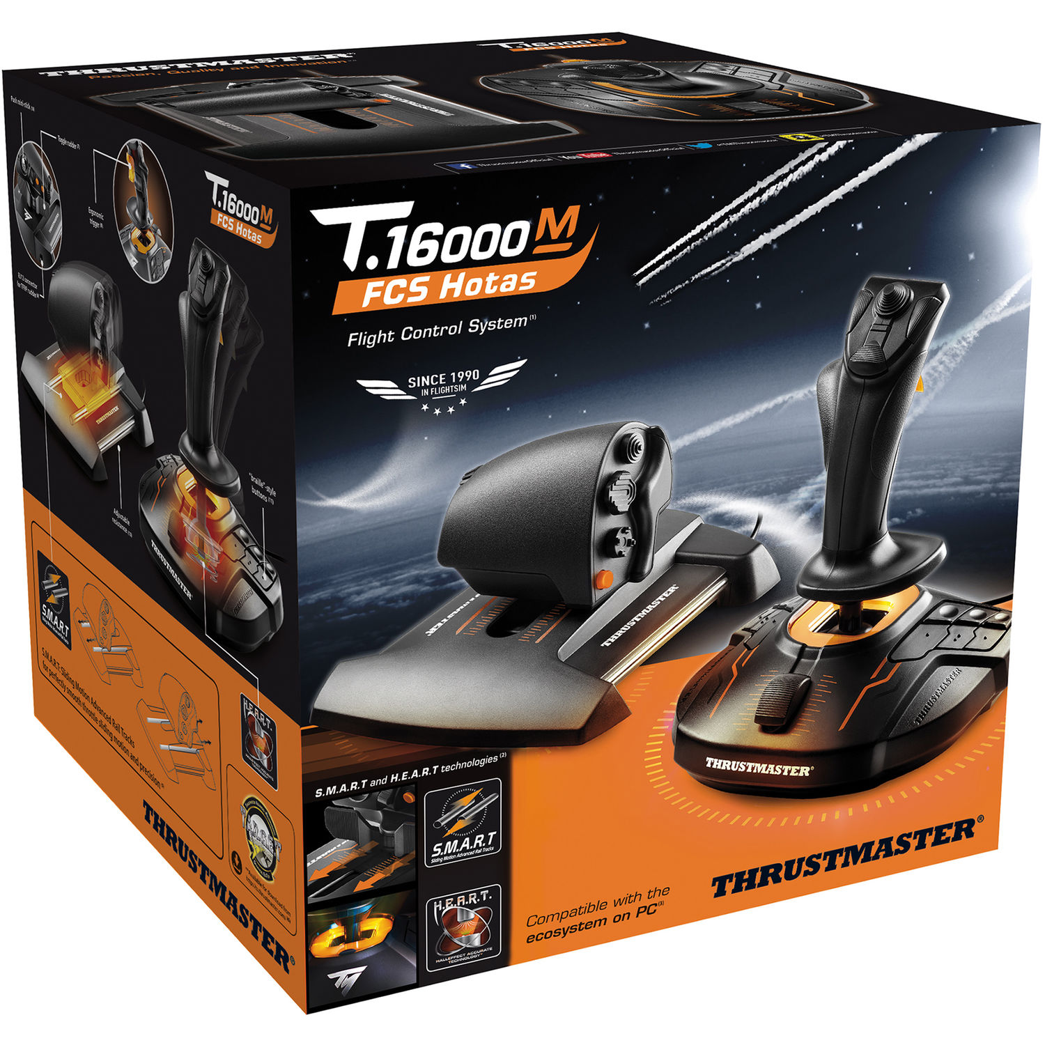 Thrustmaster T.16000M Fcs Hotas Flight Stick and Throttle — фото 5