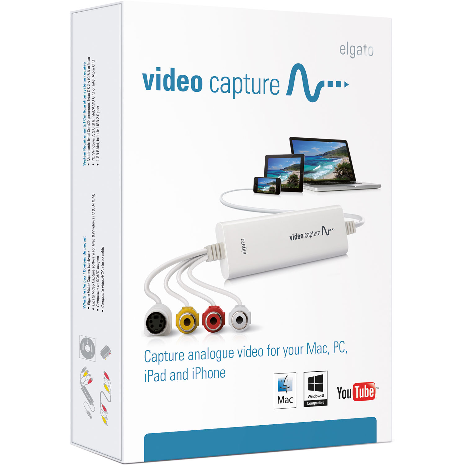 Elgato Usb Analog Video Capture Device 1vc B H Photo