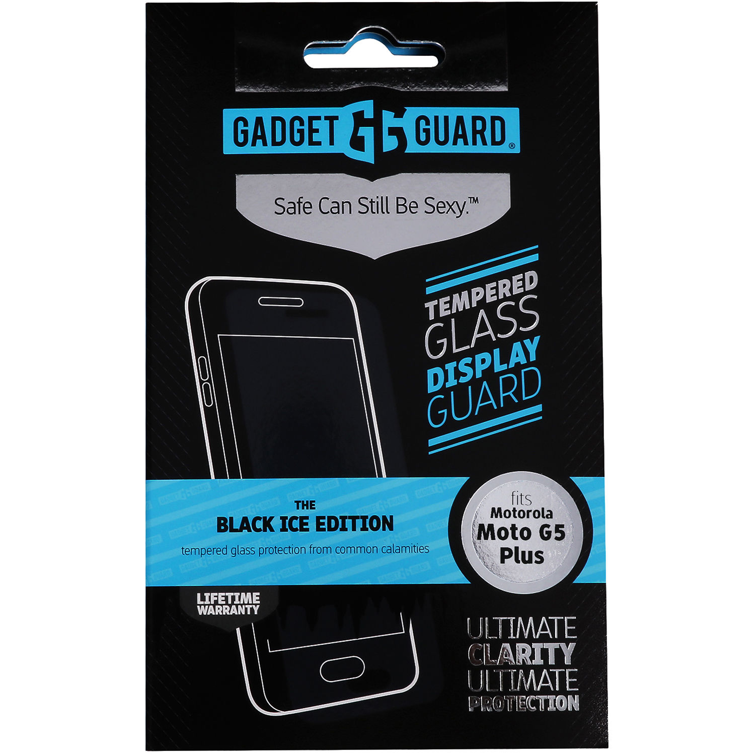 Gadget Guard Black Ice Edition Tempered Glass Ggbixxc208mo01a - motorola moto g5 plus tempered glass screen guard by robux