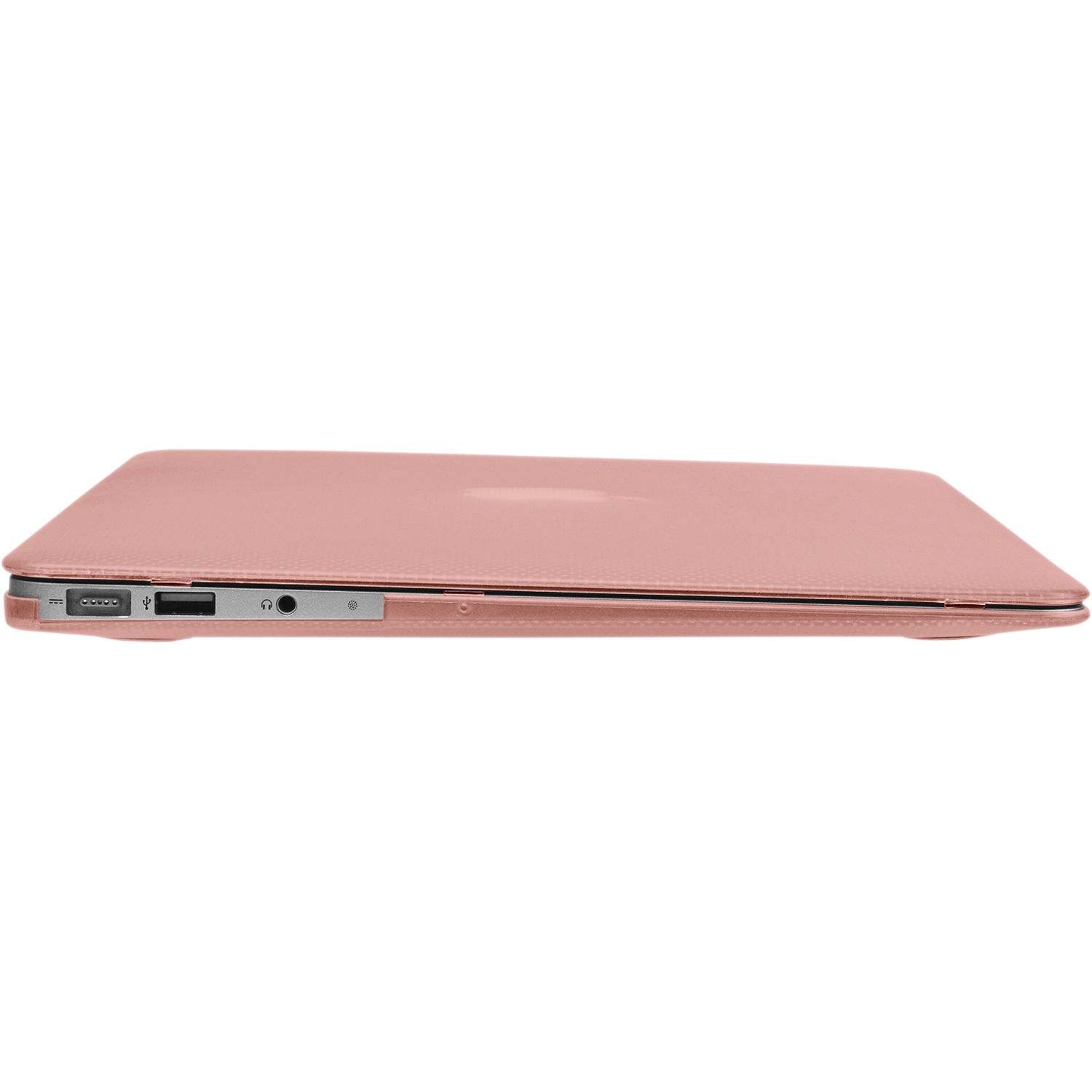 Macbook Air 13 A2337 Sophisticated Terracotta Crocodile and Thin Rose Gold Accents Macbook Hard Case Hand-Made Macbook Case A2337