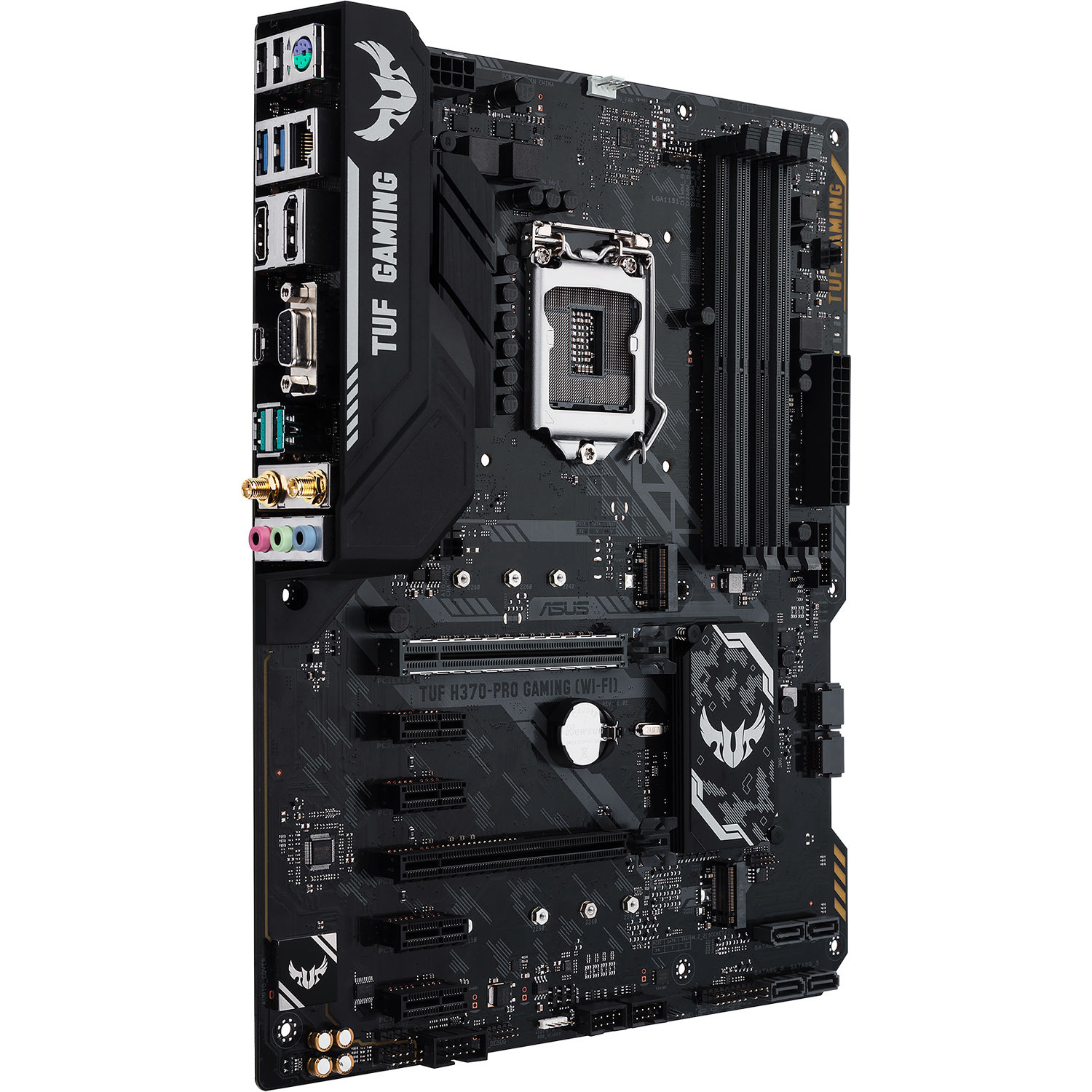 Asus Tuf H370 Pro Gaming Lga 1151 Atx Tuf H370 Pro Gaming