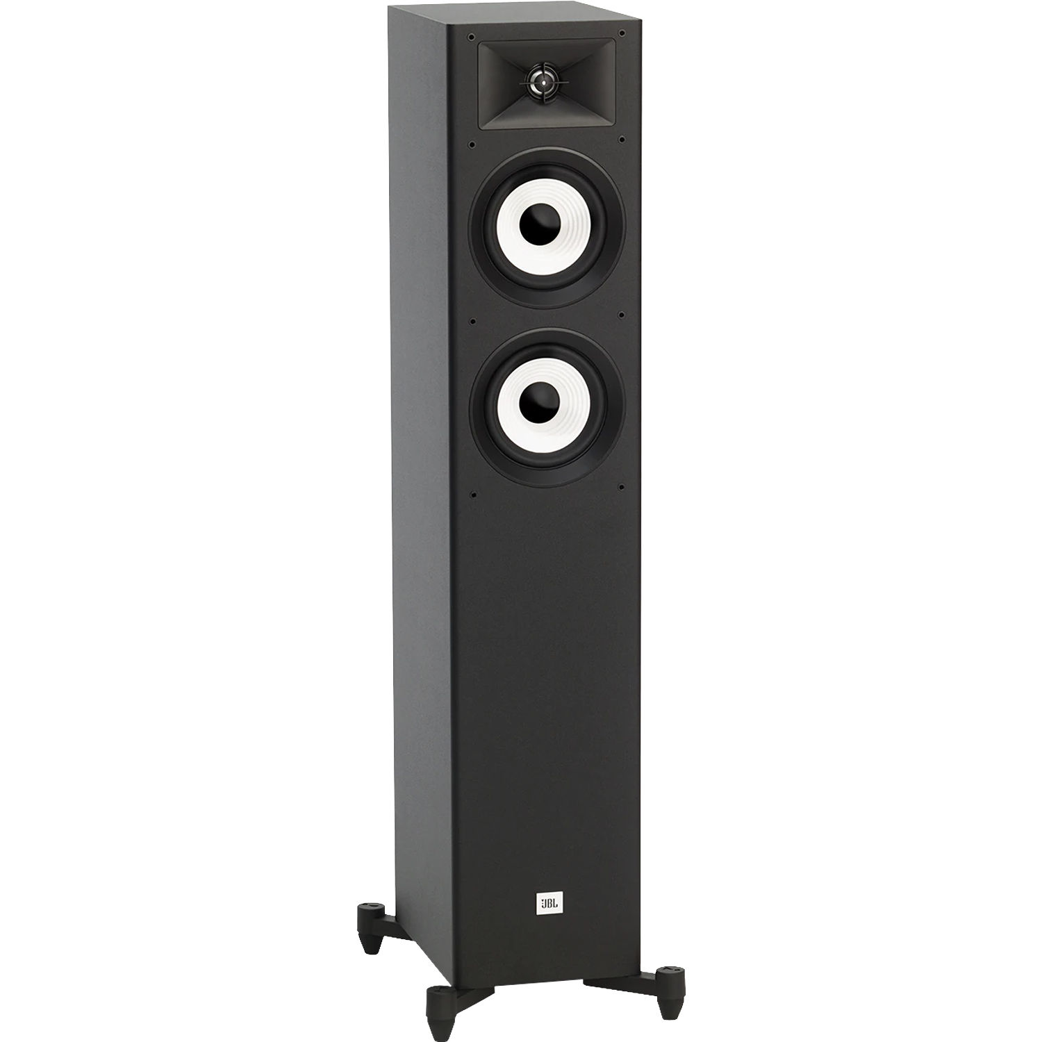 1 JBL Stage A135C Center Speaker 2 JBL Stage A100P Subwoofers JBL 5.2 System with 2 JBL Stage A170 Floorstanding Speakers 2 JBL Stage A130 Bookshelf Speakers