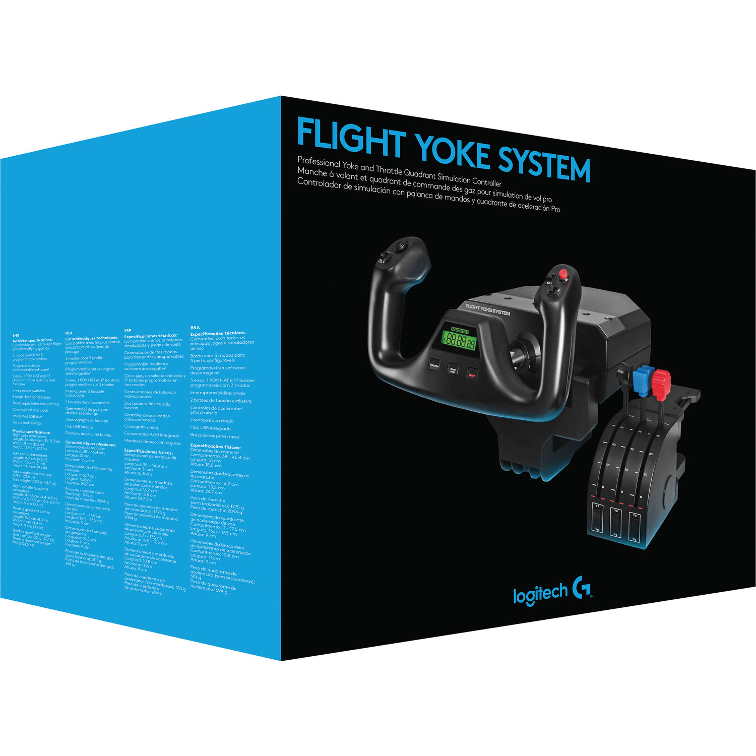 Logitech G Flight Yoke System — фото 6