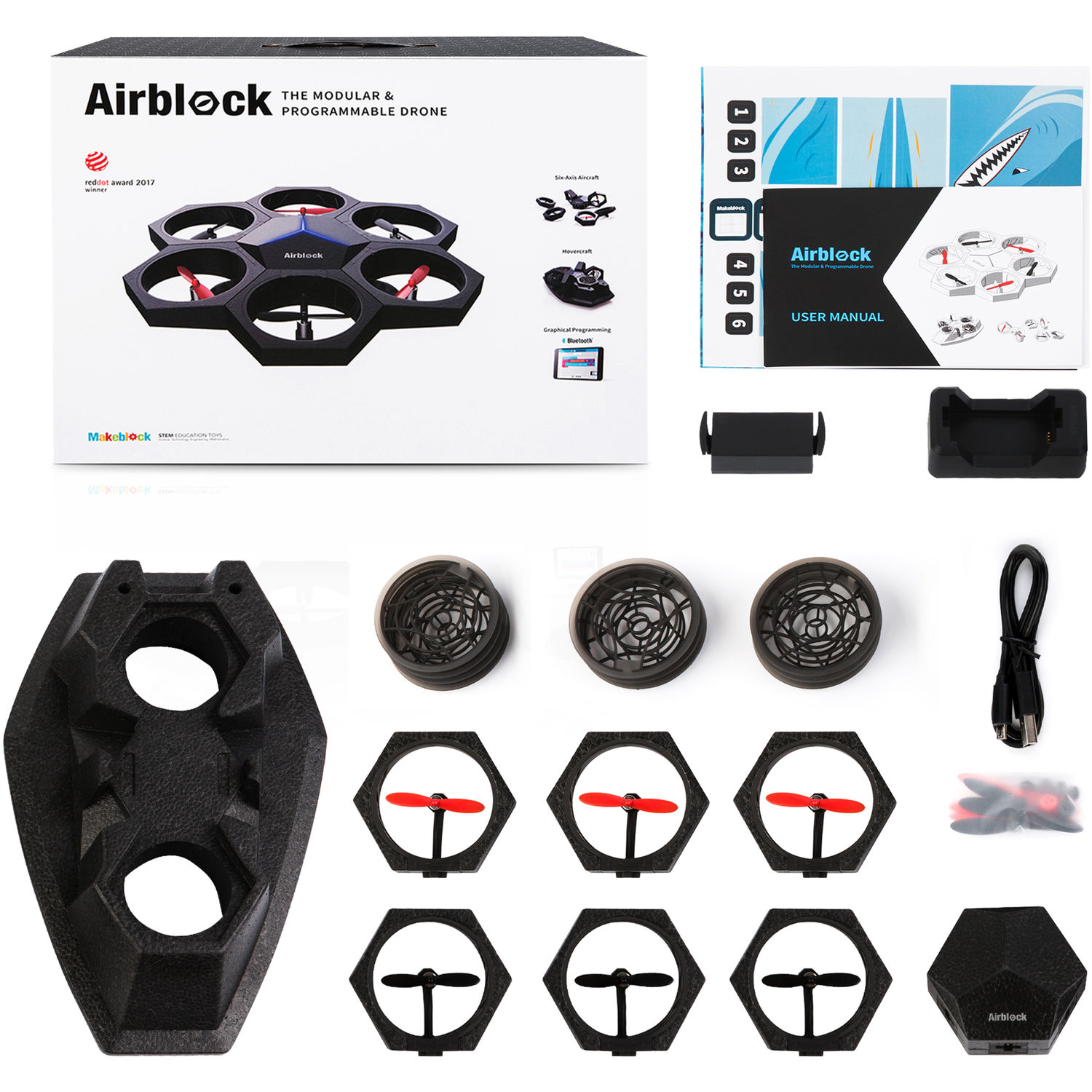 makeblock airblock modular programmable drone kit