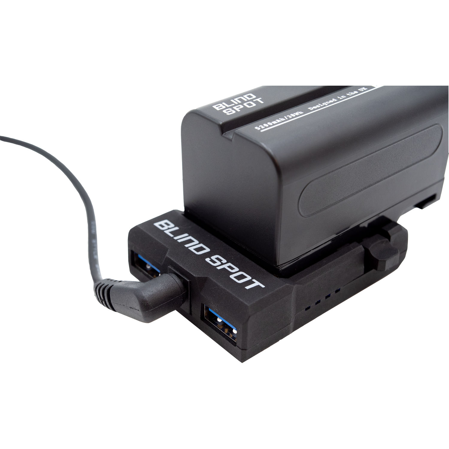 Power Junkie Adapter Panasonic by Blind Spot DMW-BLF19E Dummy Battery for Panasonic Camera