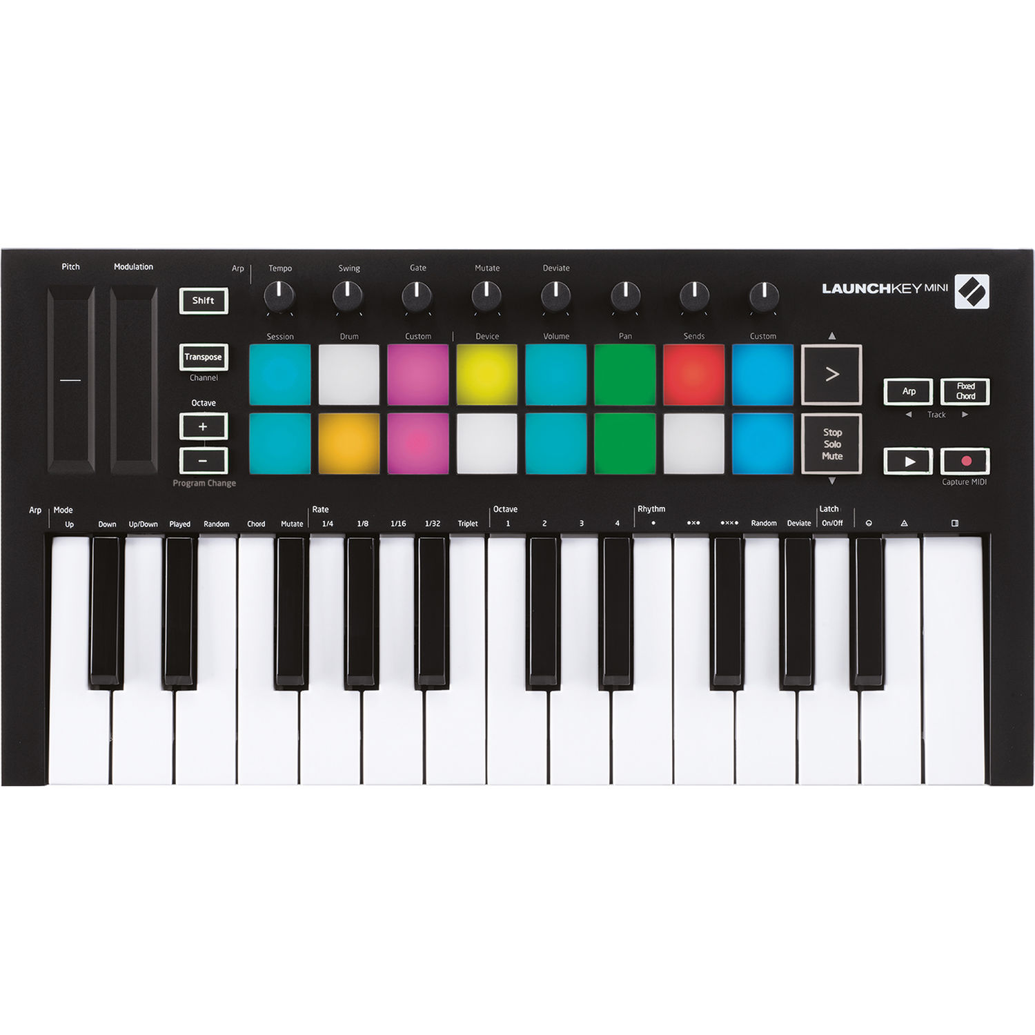 Novation Launchkey Mini Mk3 25 Key Usb Midi Keyboard Controller