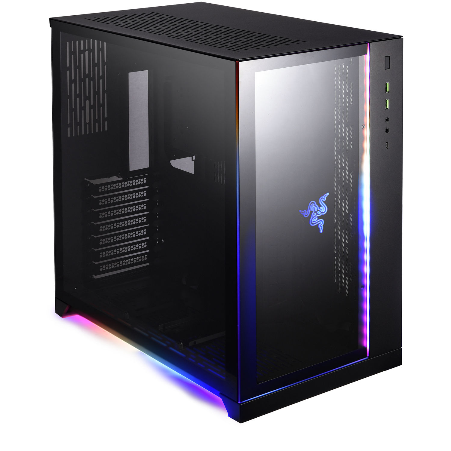 Lian Li Pc O11 Dynamic Mid Tower Case Pc O11d Razer B H Photo