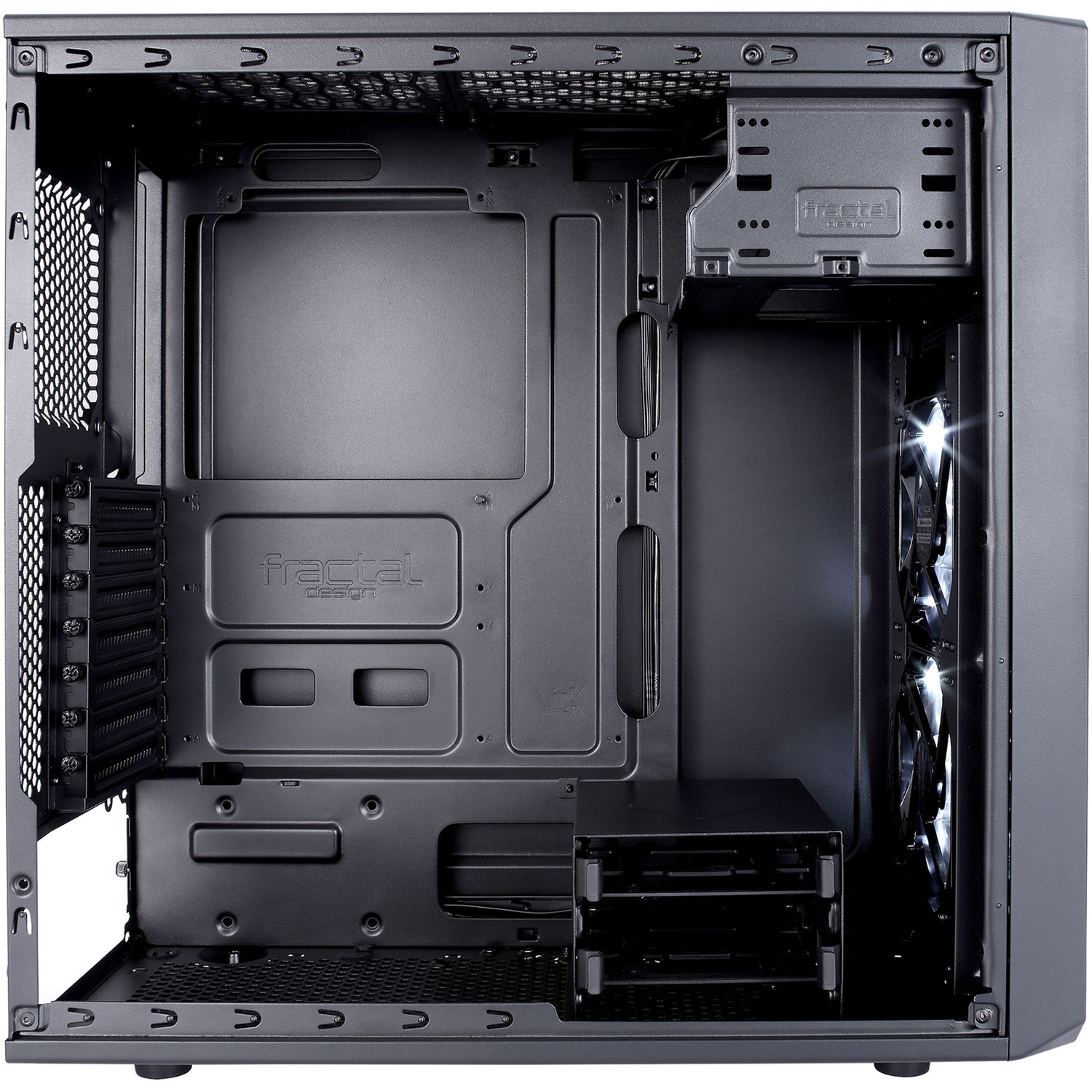 Fractal Design Focus G Mid Tower Case Black Fd Ca Focus Bk W