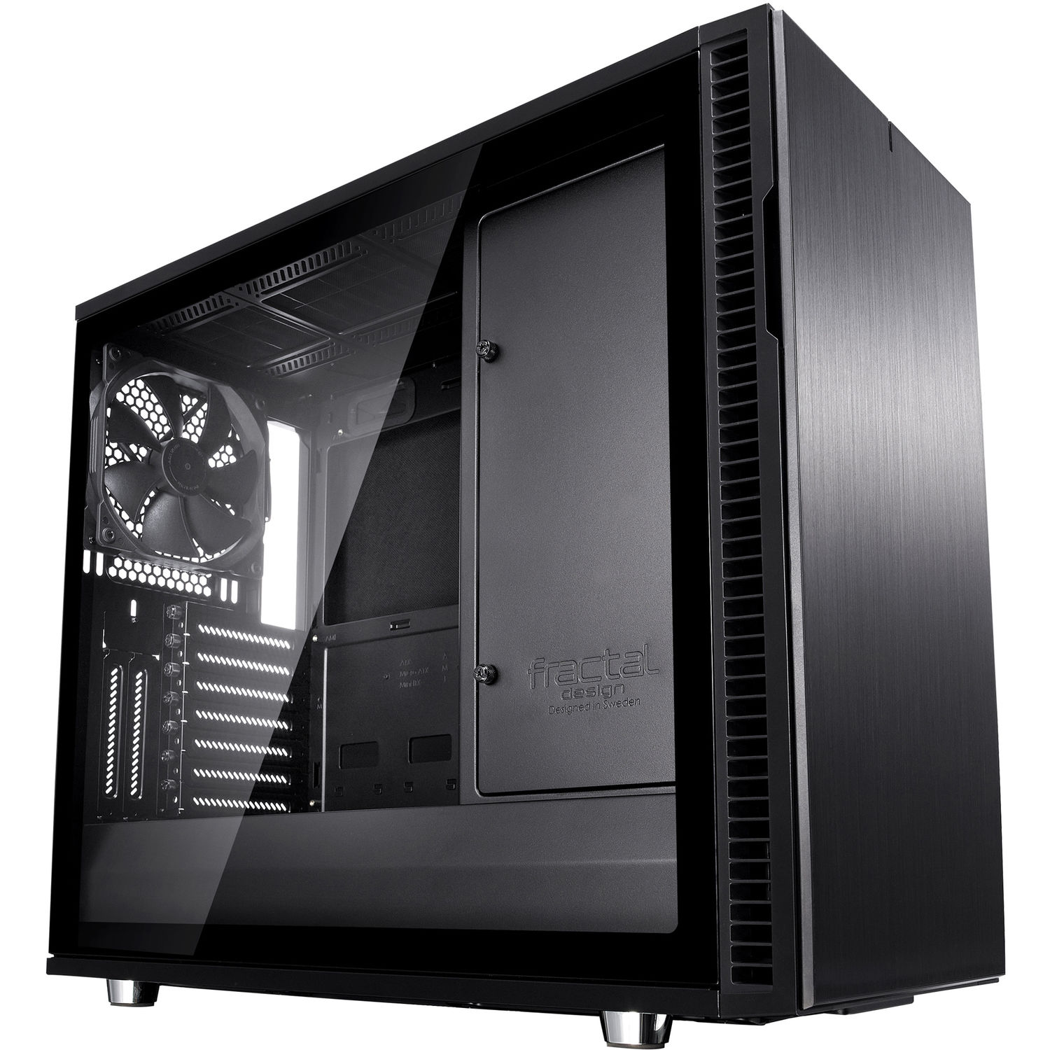 Fractal Design Define Mini C Mini Tower Fd Ca Def Mini C Bk Tg