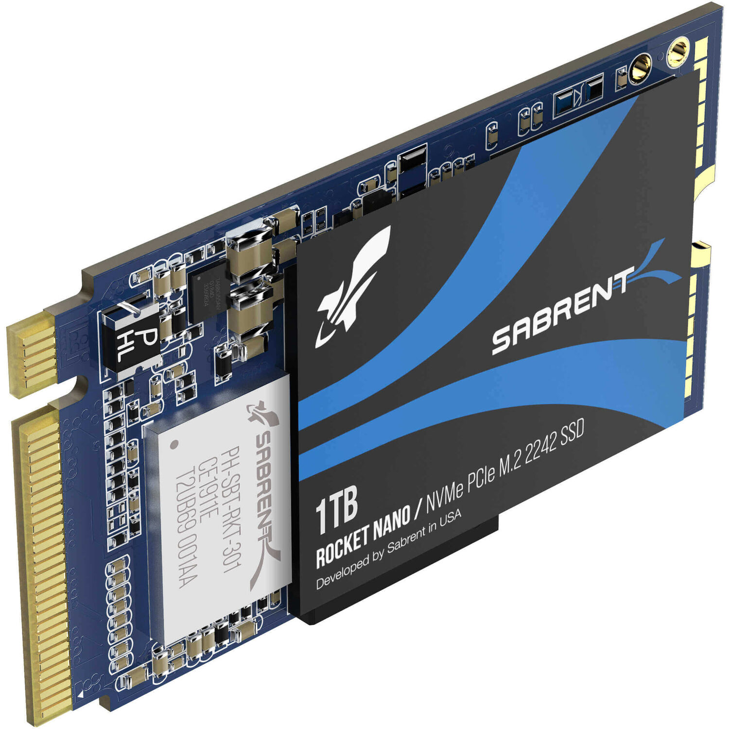Sabrent 1tb Rocket Nvme Pcie M 2 2242 Dram Less Low Sb 1342 1tb