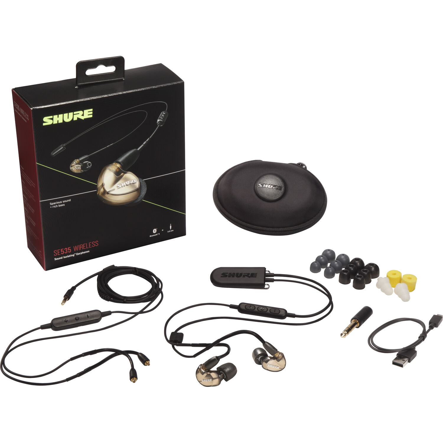 shure noise cancelling earbuds