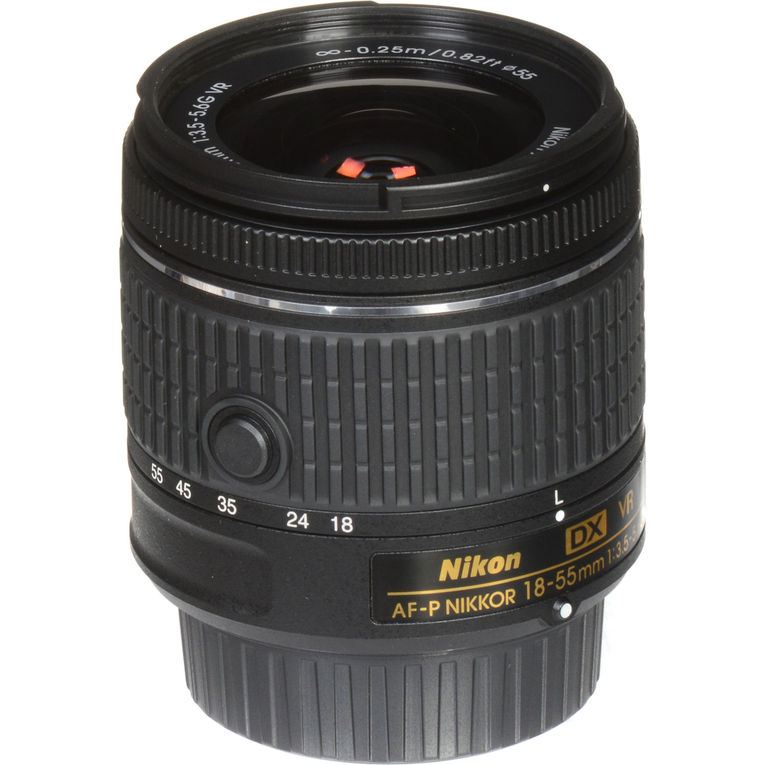 Nikon Af P Dx Nikkor 18 55mm F 3 5 5 6g Vr Lens 059b B H Photo