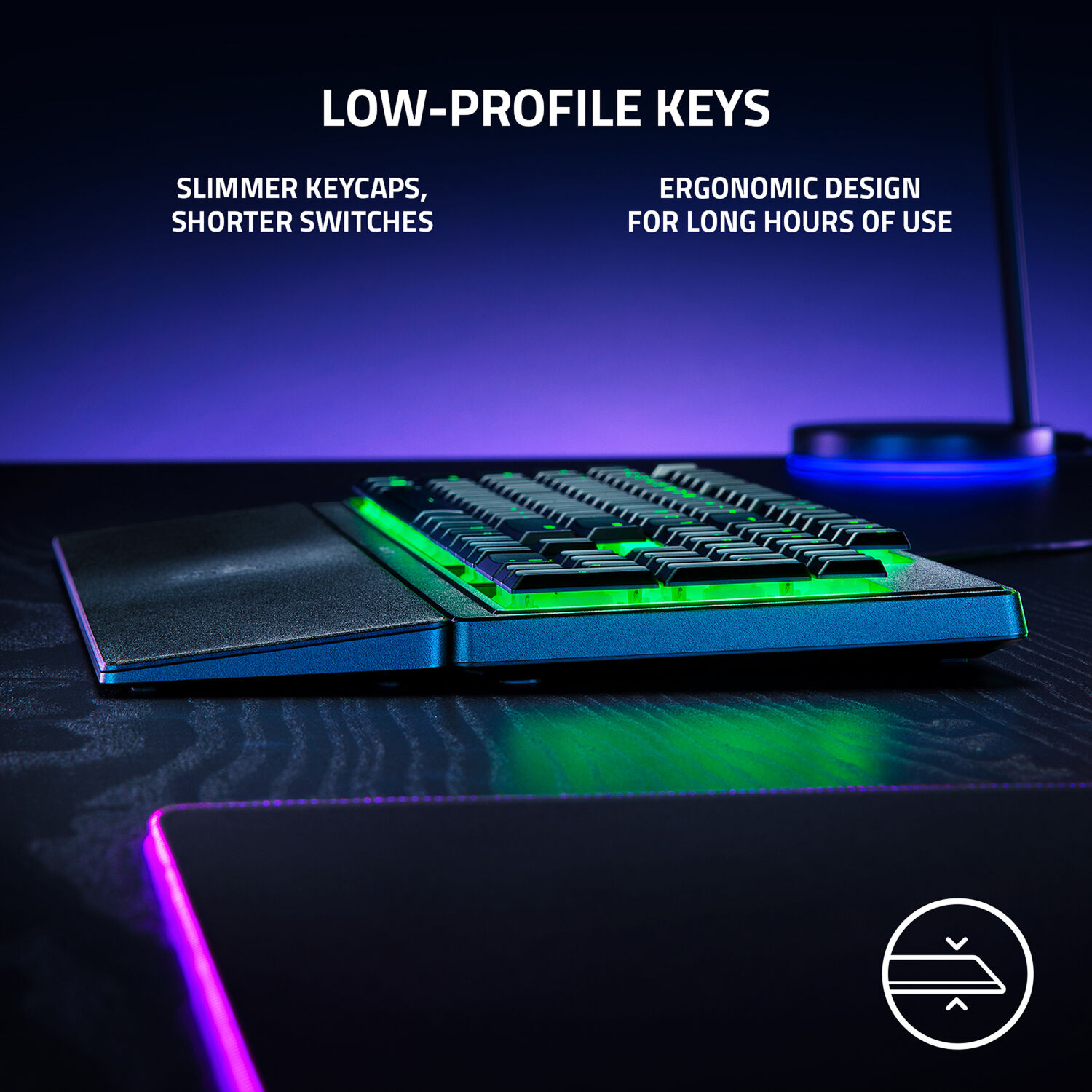 Razer Ornata V3 X RGB Gaming Keyboard — фото 2