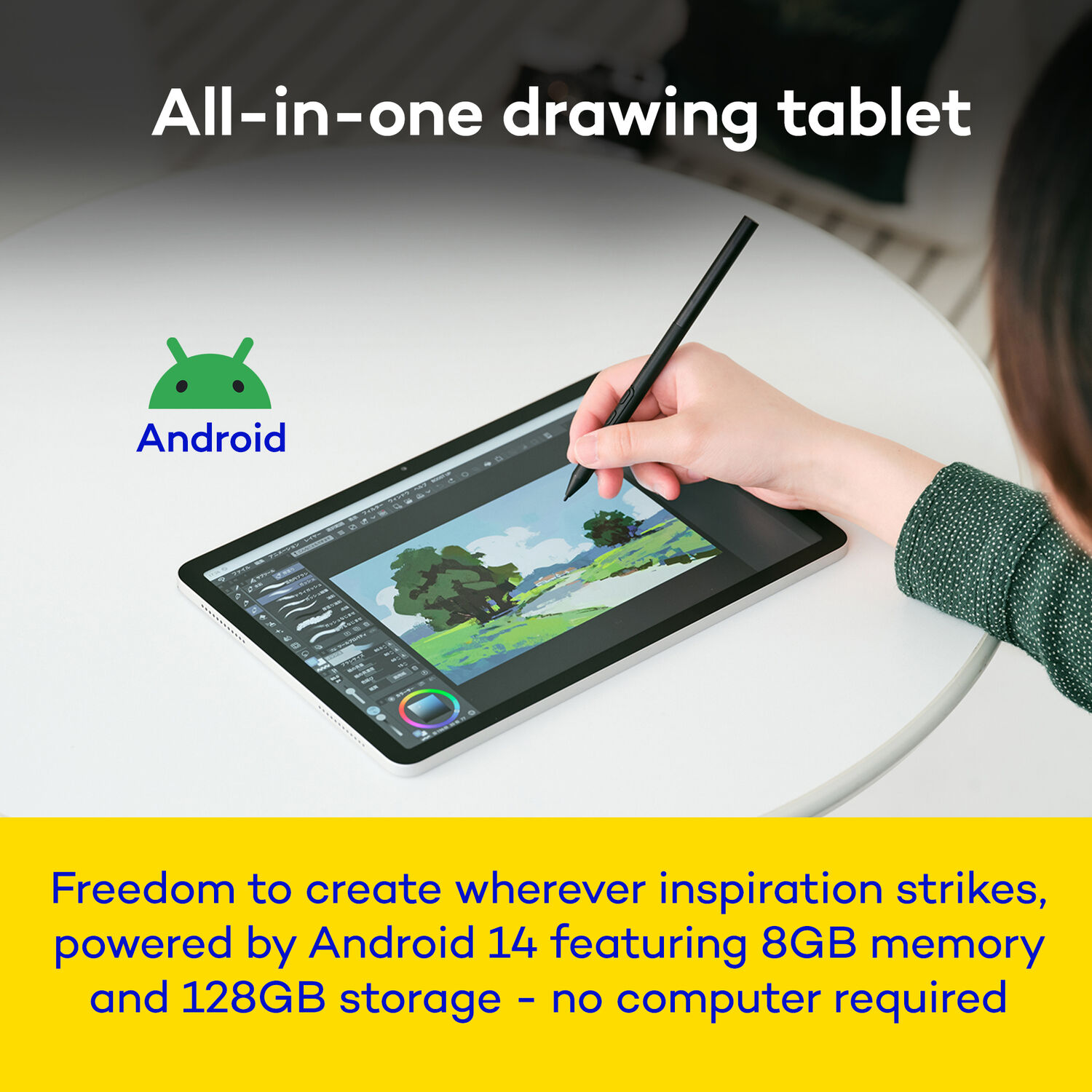 Wacom 11.45" MovinkPad All-in-One Mobile Drawing Tablet — фото 6