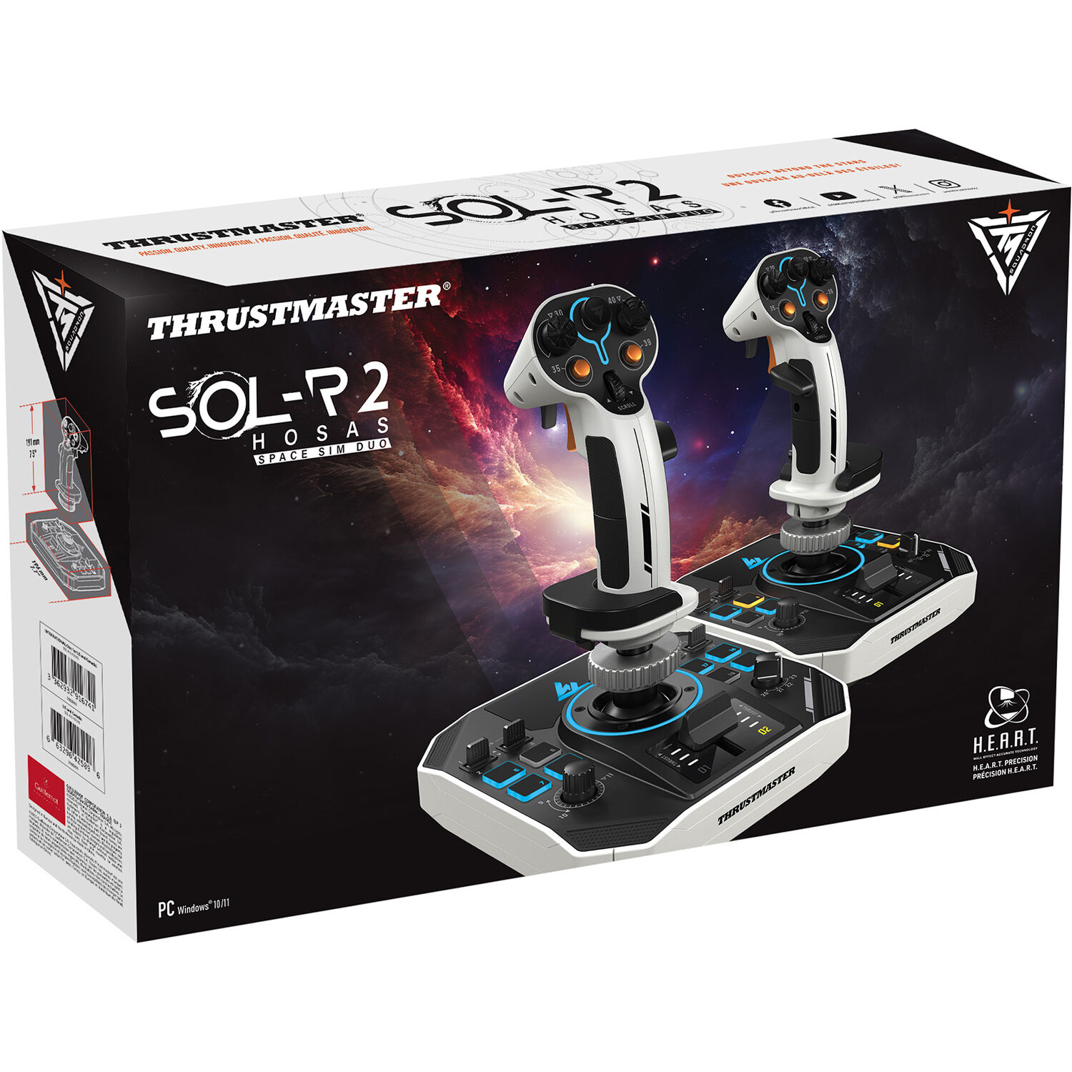 Thrustmaster Sol-R 2 Hosas Space Sim Duo Flightstick System — фото 2