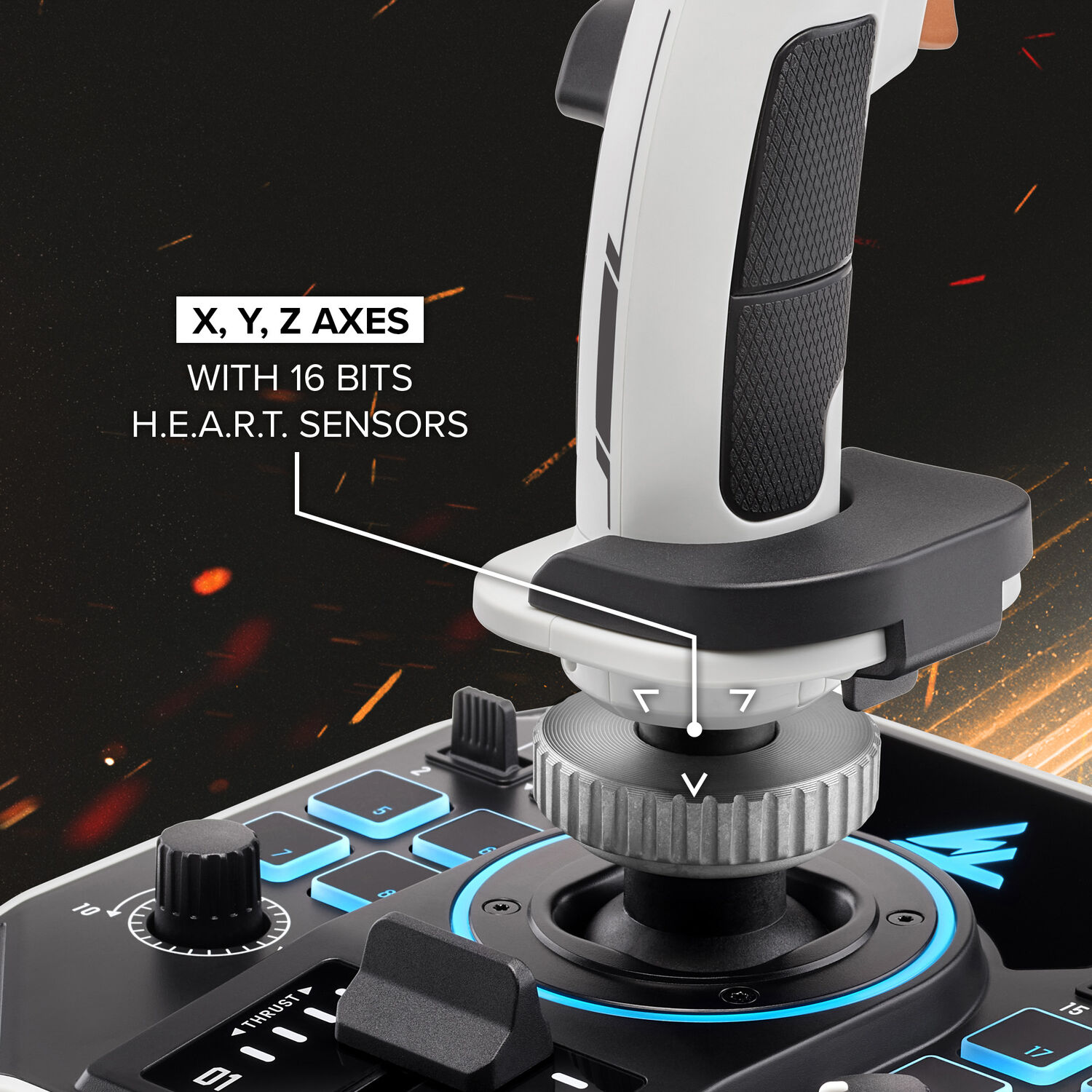 Thrustmaster Sol-R 2 Hosas Space Sim Duo Flightstick System — фото 4