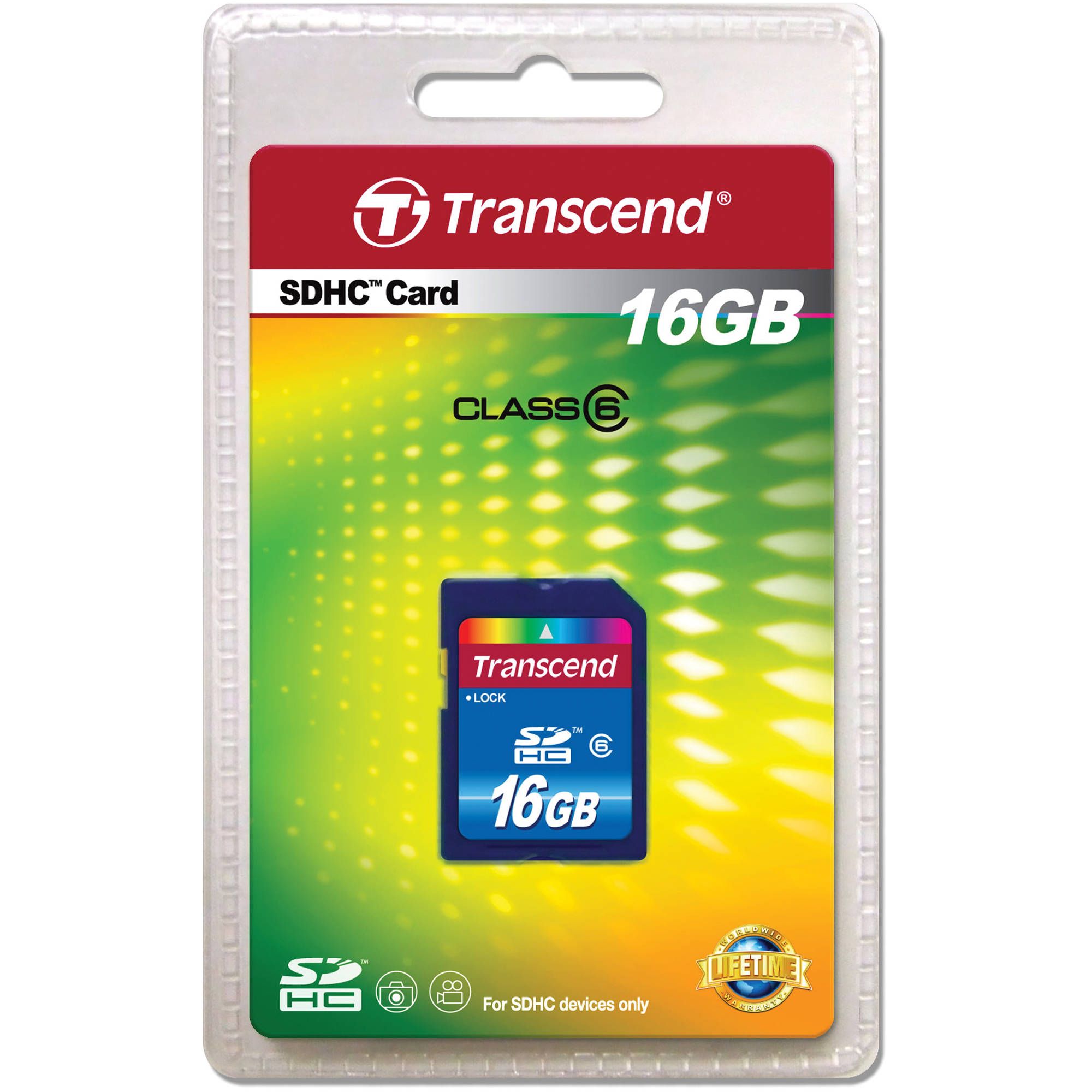 Transcend 16GB microSDHC Card Class 6