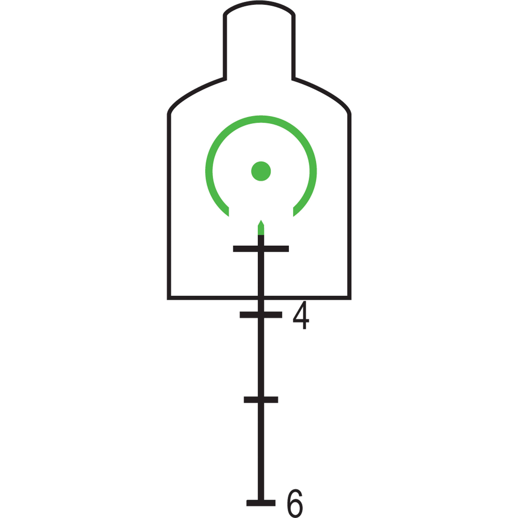 Trijicon 3x30 Acog Riflescope Matte Black Ta33g 13 B H Photo
