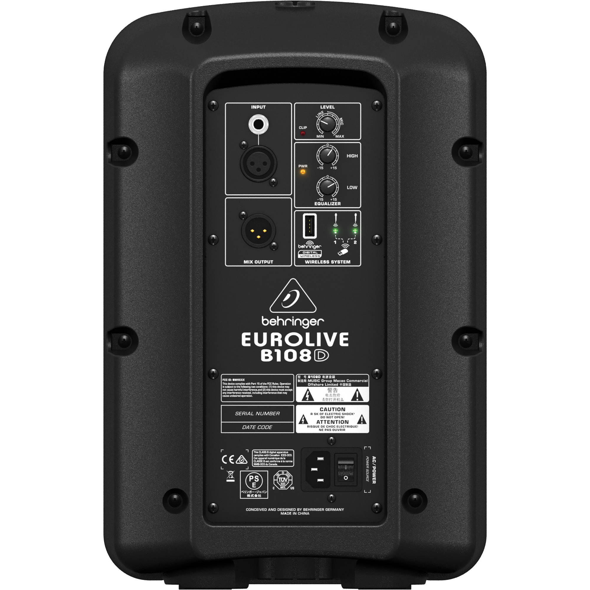 behringer b108d